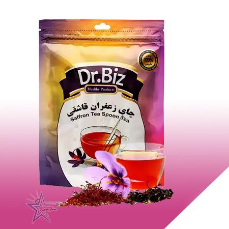 دمنوش قاشقی دکتر بیز-چای سیاه زعفرانی 16 عددی