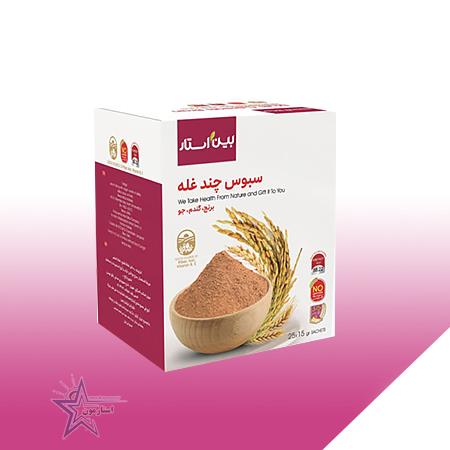 سبوس چند غله برنج فراوری شده 25 شاسه ای