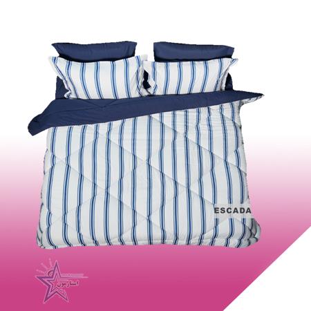 ست لحاف (دو نفره) 6 تکه - طرح سه بعدی ESCADA