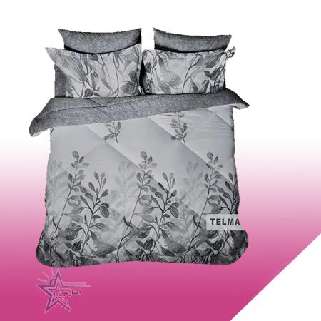ست لحاف (دو نفره) 6 تکه - طرح سه بعدی TELMA