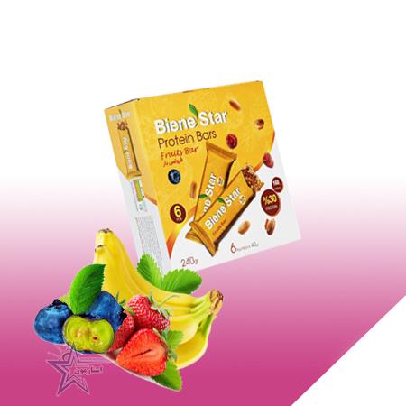پروتئین بار فروتس بار(6 شاسه داخل یک بسته)