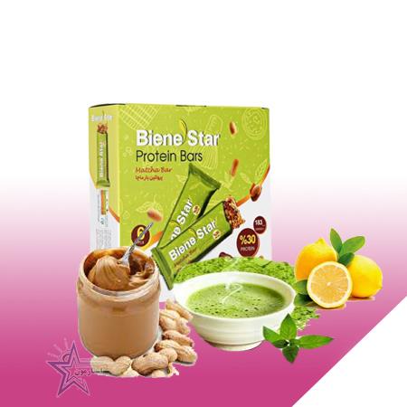 پروتئین بار ماچا (6 شاسه داخل یک بسته)